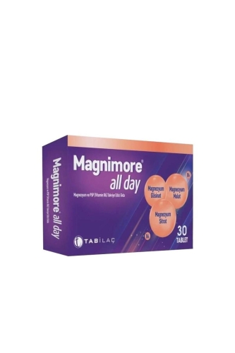 Magnimore All Day 30 Tablet - TAB İlaç