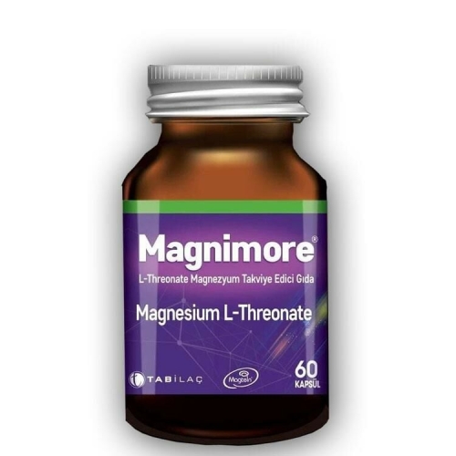 Magnimore Magnesium L-Threonate 60 Kapsül - TAB İlaç