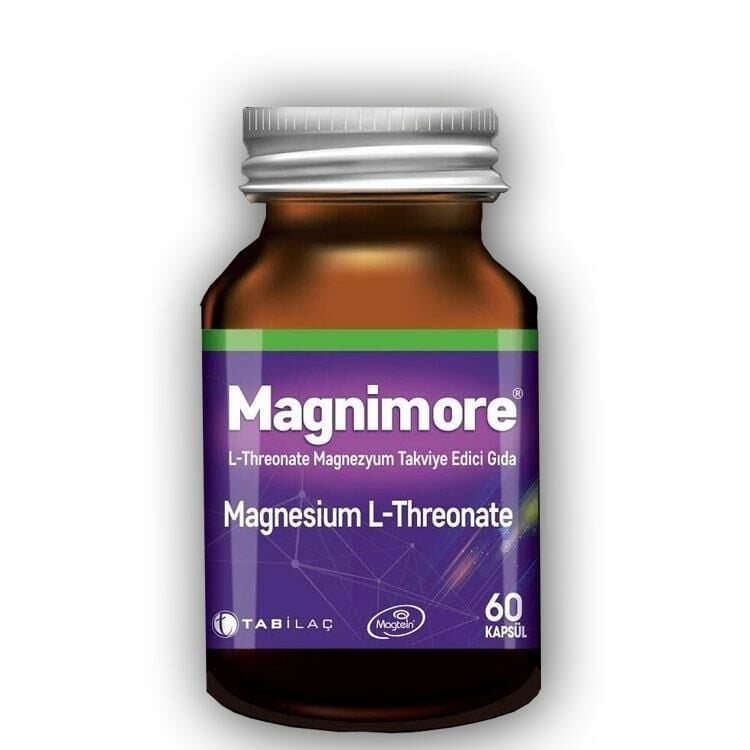 Magnimore Magnesium L-Threonate 60 Kapsül - 1