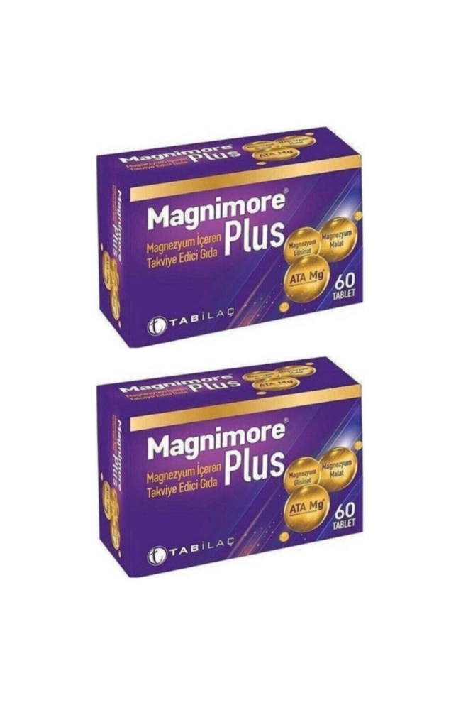 Magnimore Plus 60 Tablet 2'li Set - 1