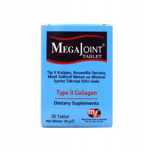 Mega Joint Tip II Kolajen 30 Tablet - Mega Farma