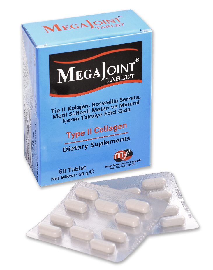 Mega Joint Tip II Kolajen 60 Tablet - 1