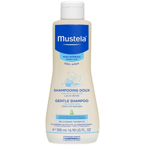 Mustela Gentle Göz Yakmayan Bebek Şampuanı 500 ml - Mustela
