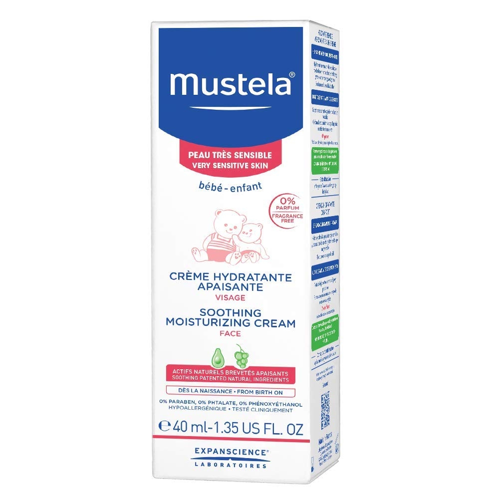 Mustela Soothing Mousturizing Cream 40 ml - Hassas Ciltler İçin - 1