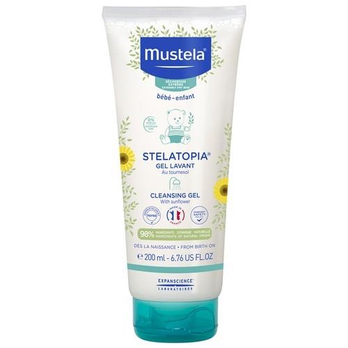 Mustela Stelatopia CleansAing Gel 200 ml - Çok Kuru Ciltlere Özel Temizlik Şampuanı - 1