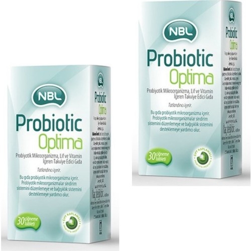 NBL Probiotic Optima 30 Ciğneme Tableti - 2 Adet - 1