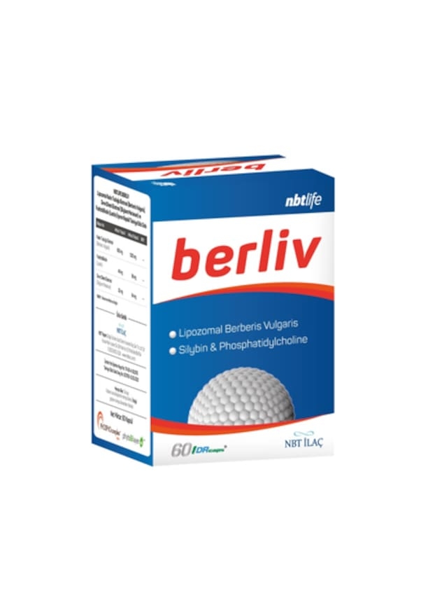NBT Life Berliv Lipozamal Berberin 60 Kapsül - 1