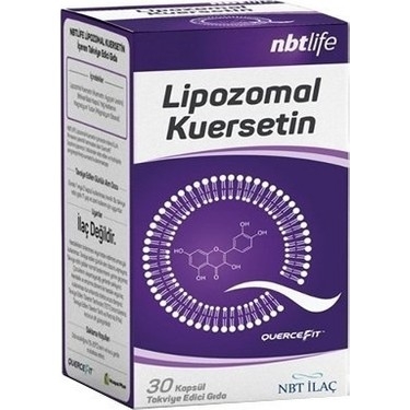 NBT Life Lipozomal Kuersetin 30 Kapsül - Nbtlife