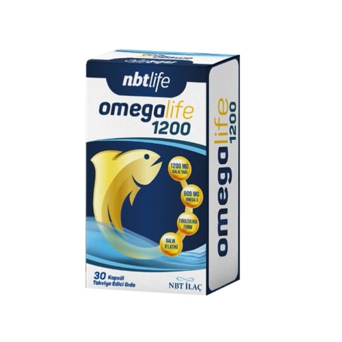 NBT Life Omegalife 1200 30 Kapsül - Nbtlife