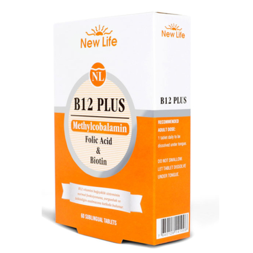 New Life B12 Plus Methylcobalamin 30 Tablet - New Life