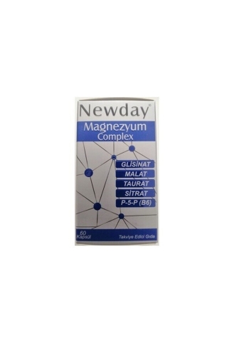 Newday Magnezyum Complex 60 Kapsül - 1