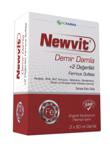 Newvit Demir Damla 50 ml - RC FARMA