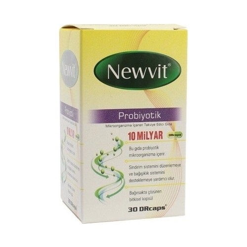 Newvit Probiyotik 30 Kapsül - 1