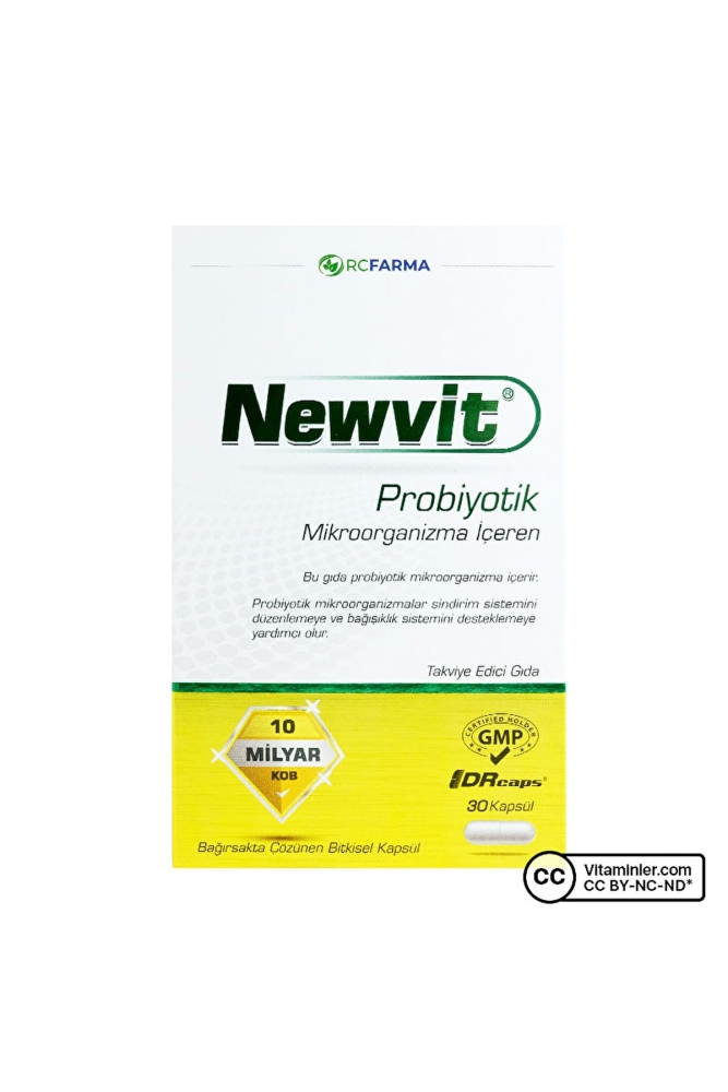 Newvit Probiyotik 30 Kapsül - 2
