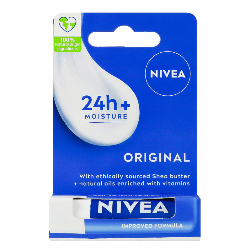Nivea Bakım Yapan Dudak Bakım Kremi Orginal 4,8 gr - 1