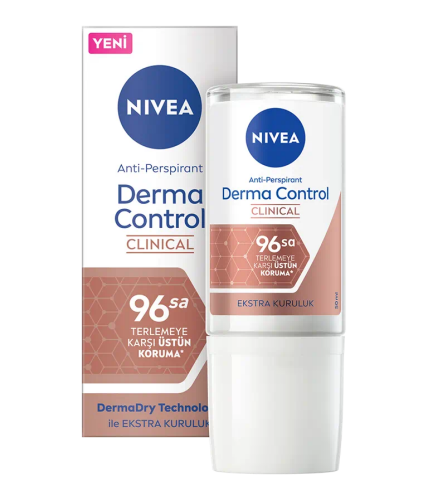 Nivea Derma Control Clinical Kadın Roll-On Deodorant 50 ml - Nivea