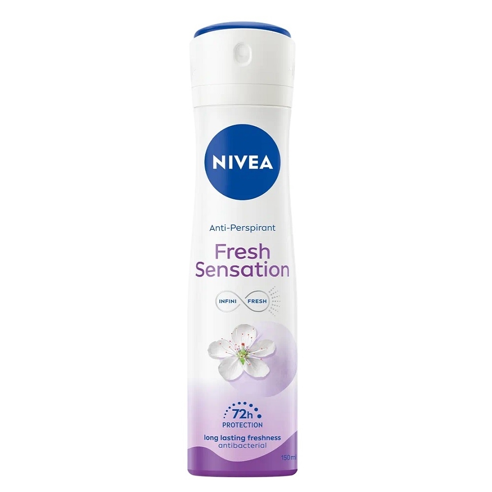 Nivea Fresh Sensation Kadın Sprey Deodorant 150 ml - 1
