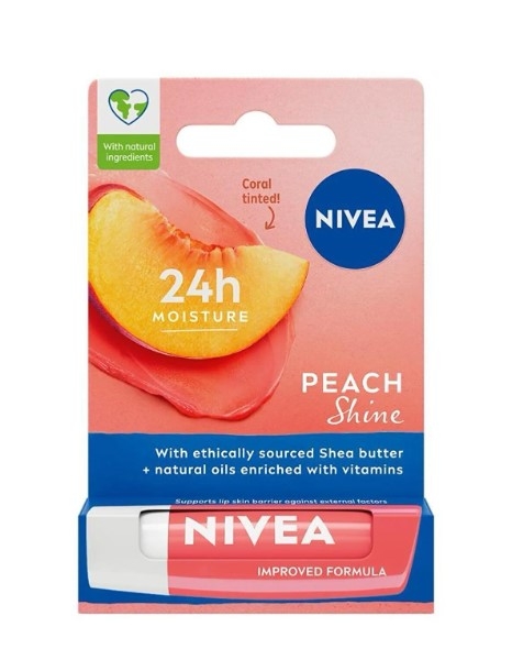 Nivea Lip Fruity Shine Şeftali 4,8 gr - 1