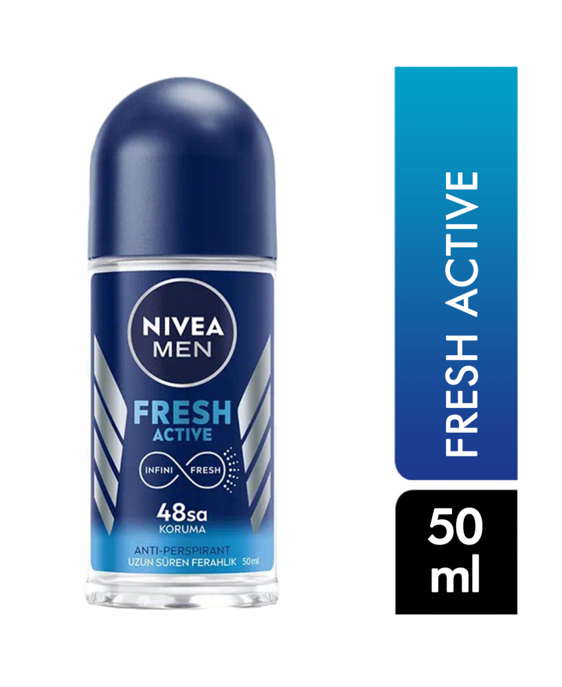 Nivea Man Roll-On Deodorant Fresh Active 50 ml - 1