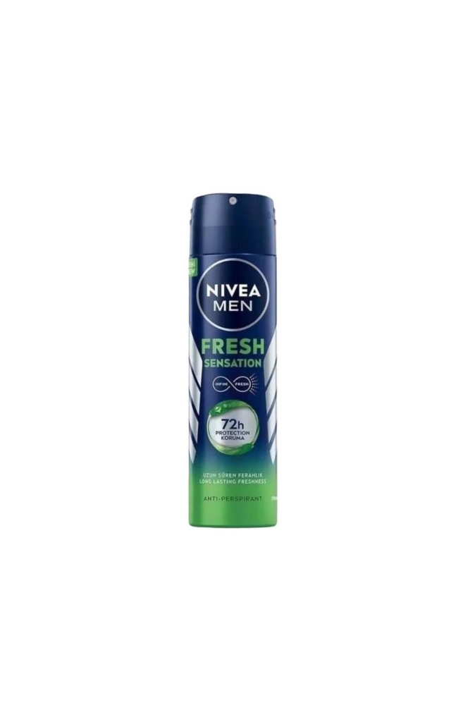 Nivea Men Fresh Sensation Erkek Sprey Deodorant 150 ml - 1