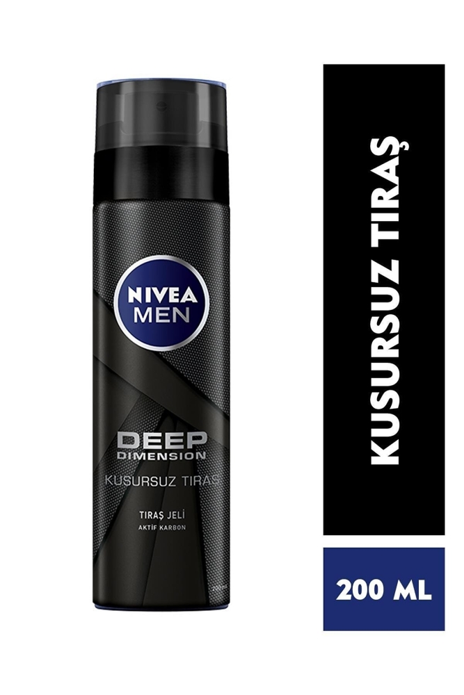 Nivea Tıraş Jeli Men Deep Dimension 200 ml - 1