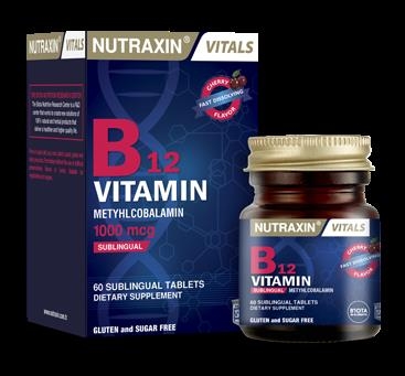 Nutraxin B12 Vitamin 60 Tablet - 1
