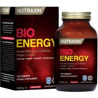 Nutraxin Big Energy 60 Kapsül - 1