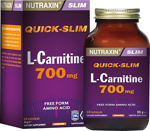 Nutraxin L-Carnitine 60 Kapsül - 1
