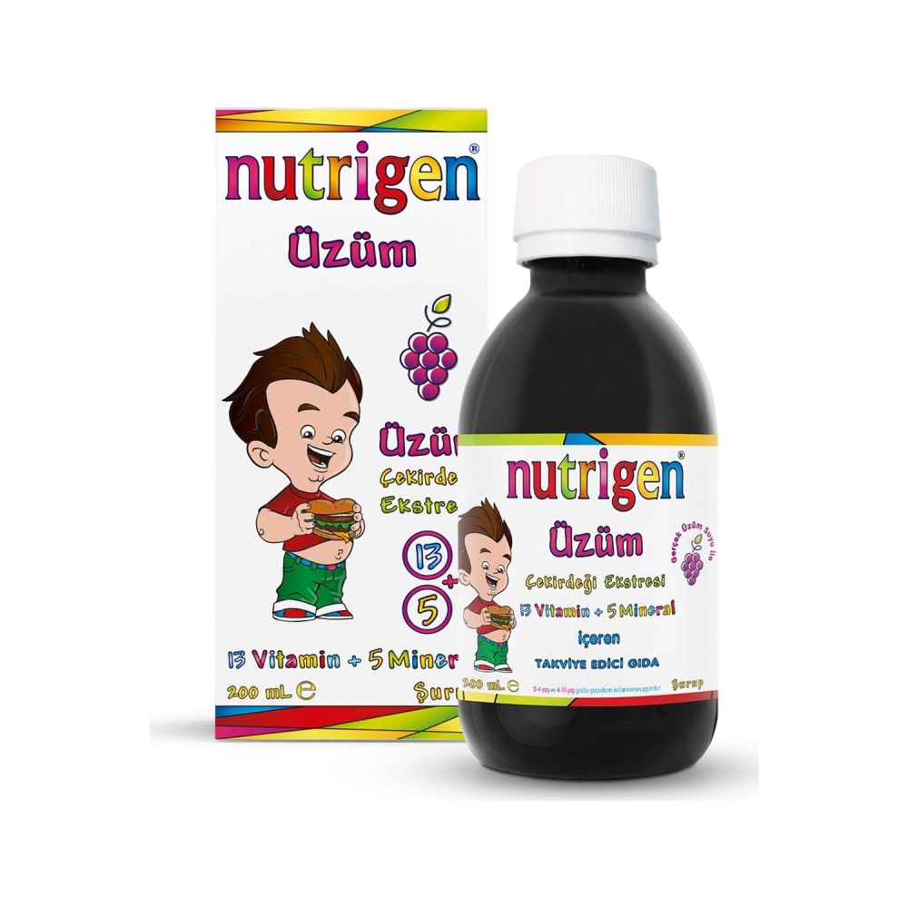Nutrigen Üzüm Pediatrik Şurup 200 ml - 1