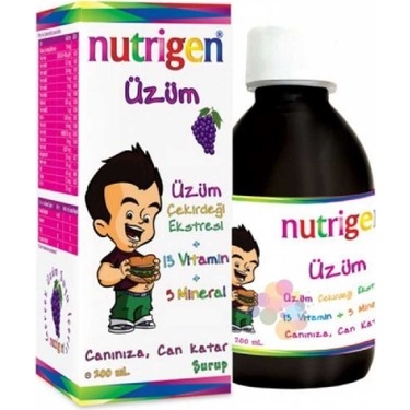 Nutrigen Üzüm Pediatrik Şurup 200 ml - 2