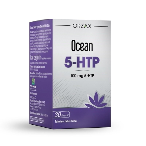 Ocean 5-HTP 100 mg 30 Kapsül - Orzax