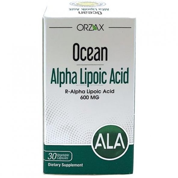 Ocean Alfa Lipoik Asit 600 mg 30 Tablet - 1