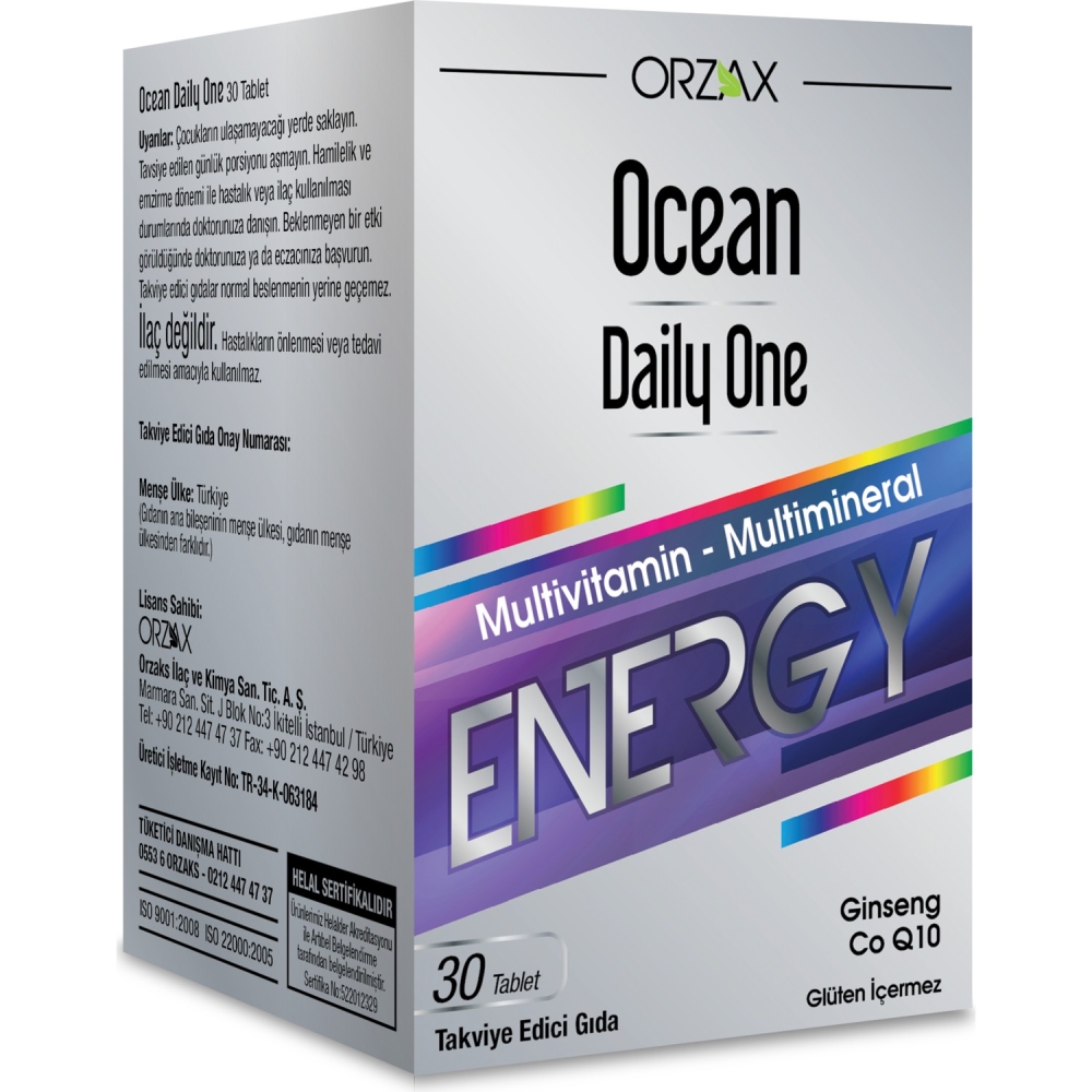Ocean Daily One Energy 30 Tablet - 1