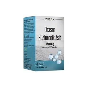 Ocean Hyaluronik Asit 150 mg 30 Kapsül - Orzax