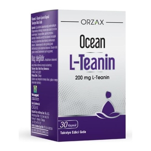 Ocean L-Teanin 200 mg 30 Kapsül - 1