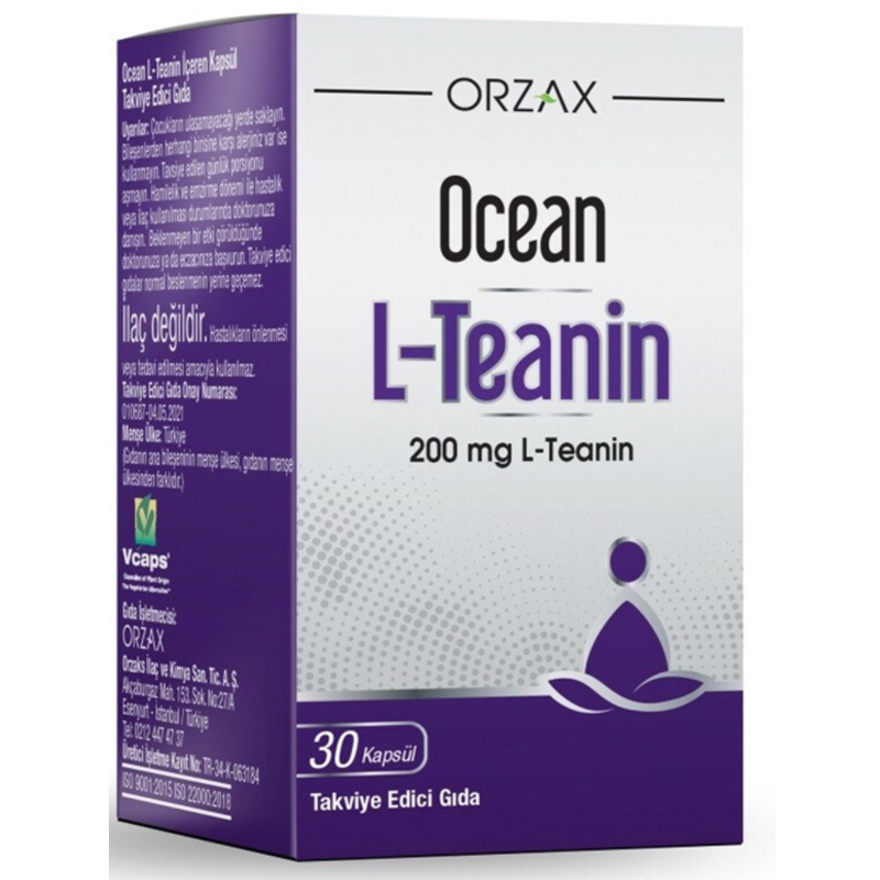 Ocean L-Teanin 200 mg 30 Kapsül - 2