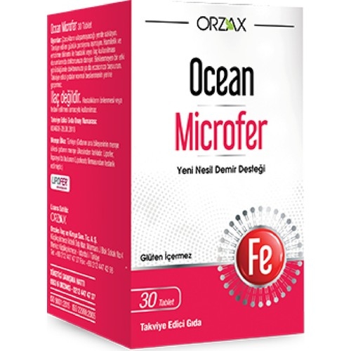 Ocean Microfer 30 Tablet - Orzax