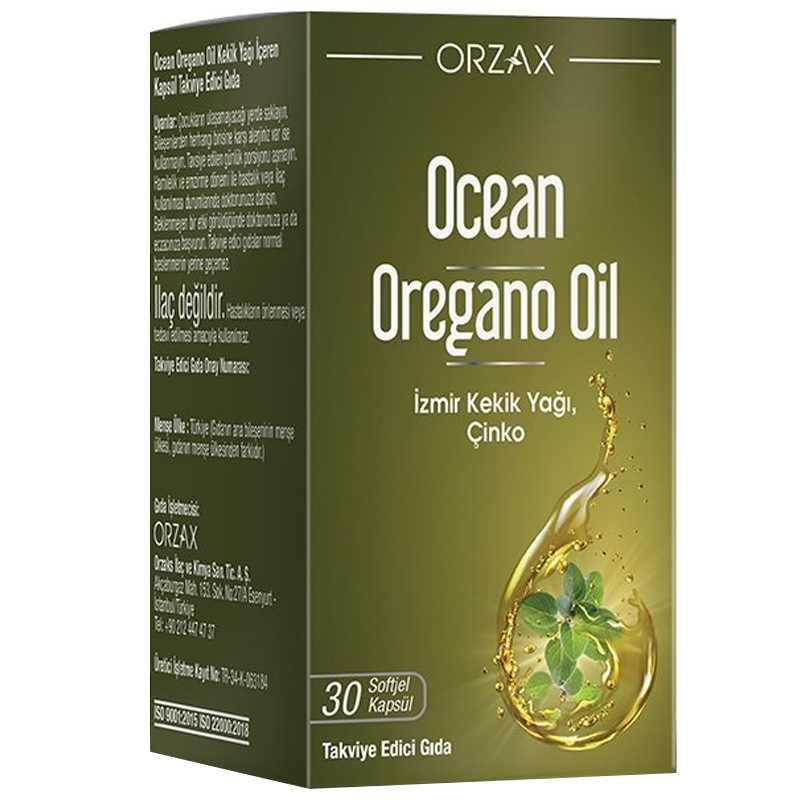 Ocean Oregano Oil 30 Kapsül - 1