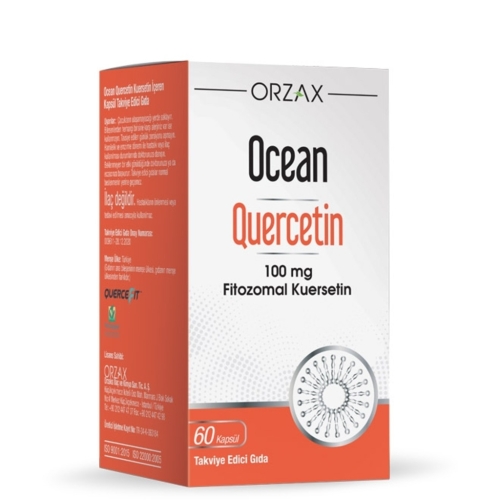 Ocean Quercetin 100 mg 60 Kapsül - Orzax