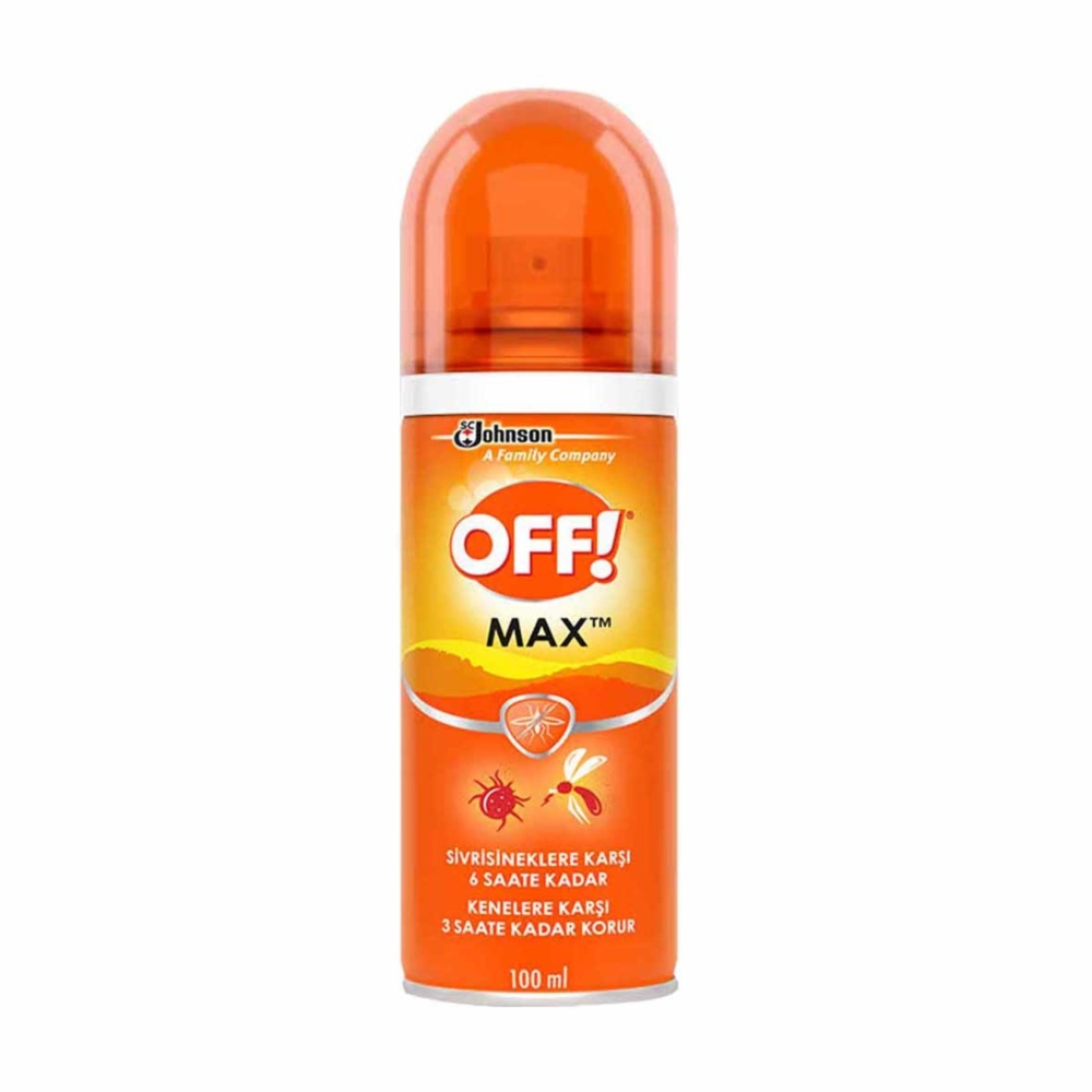 Off Max Sivrisinek ve Kenelere Karşı Sprey 100 ml - 1