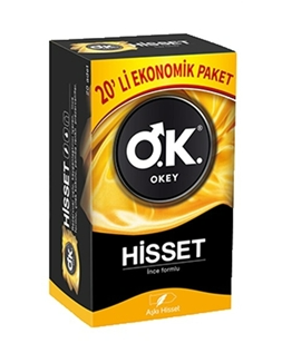 Okey Prezervatif Hisset 20'li - Ekonomik - 1