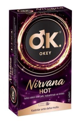 Okey Prezervatif Nirvana Hot 10'lu - 1