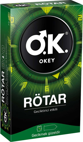 Okey Rötar Prezervatif 10'lu - 1