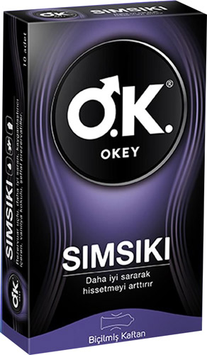Okey Sımsıkı Prezervatif 10'lu - 1