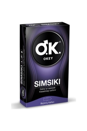 Okey Sımsıkı Prezervatif 10'lu - 4