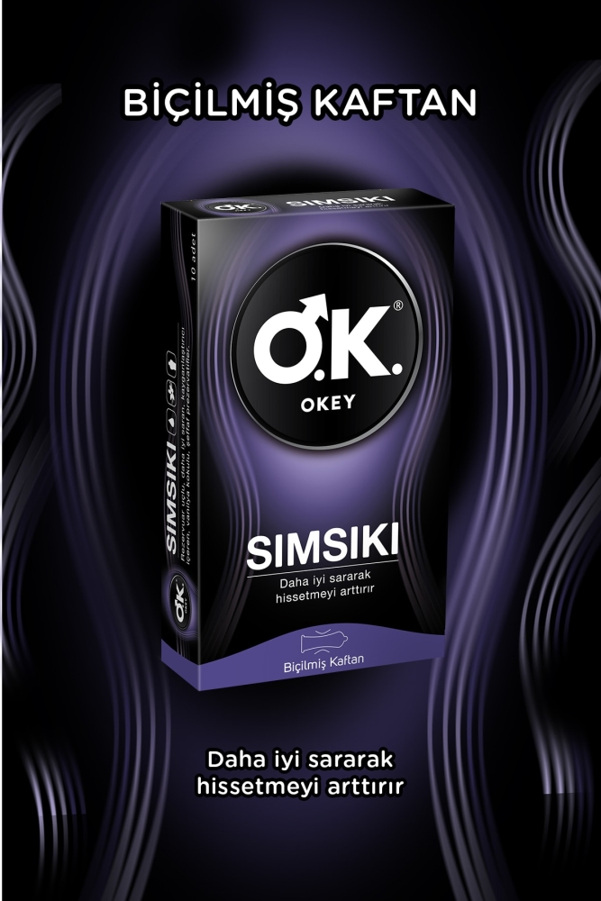 Okey Sımsıkı Prezervatif 10'lu - 5