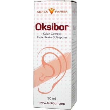 Abfen Farma Oksibor Kulak Damlası 30 ml - 1