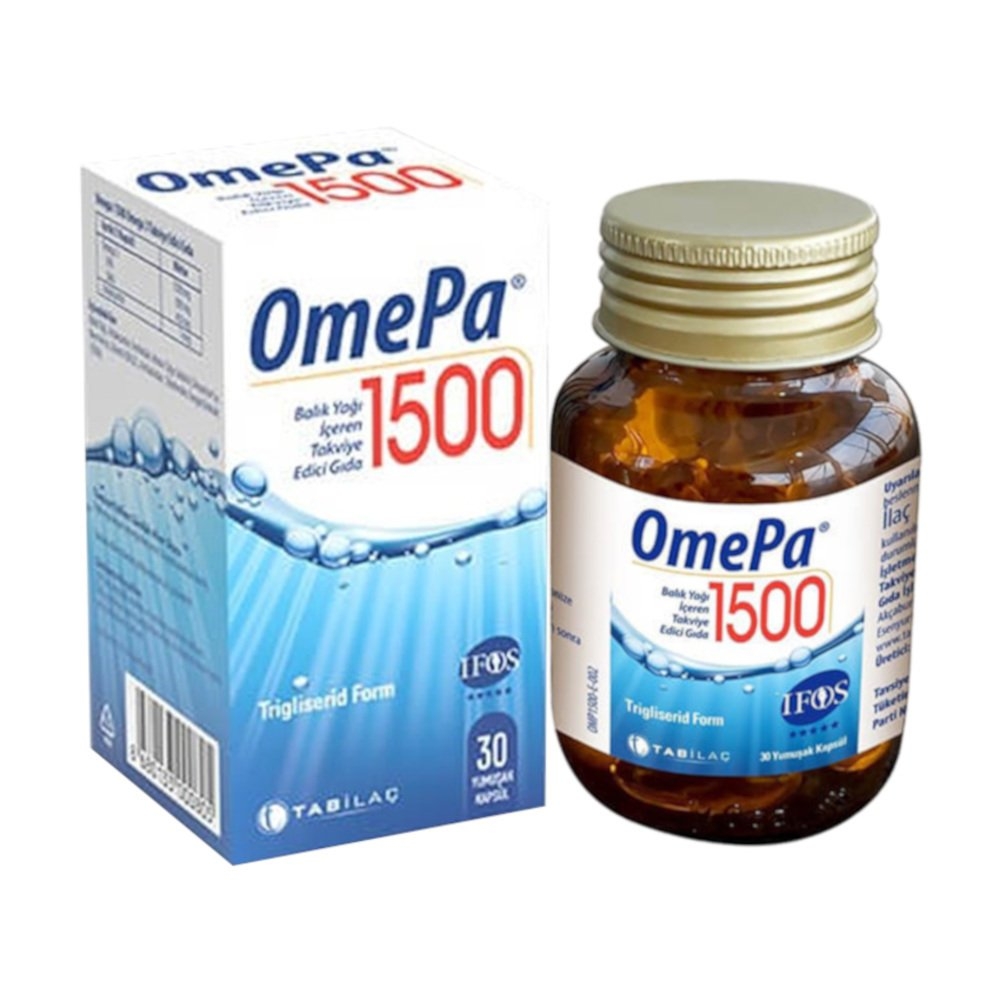 Omepa Balık Yağı 1500 mg 30 Kapsül - 1