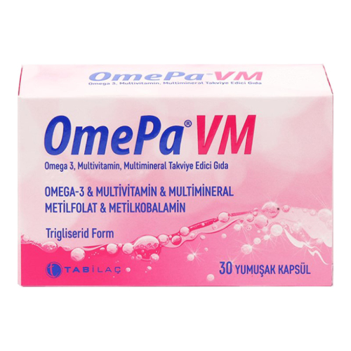 Omepa VM 30 Yumuşak Kapsül - TAB İlaç