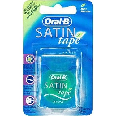 Oral-B Diş İpi Satin Tape 25 mt - 1